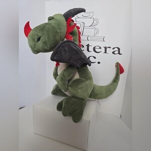 Nici Green Dragon Plush Germany Stuffed Animal 11” Soft Toy